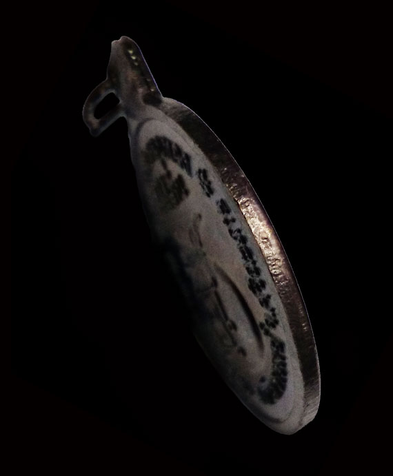 เหรียญหมุนเงินหมุนทอง หลวงปู่หมุน ปี42 ประคำ18เม็ดบล็อกบาง ไหล่ไม่ผด ผิวเดิม เนียนกริ๊บ มีจารยันต์