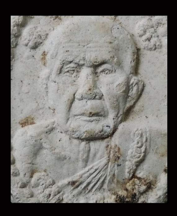 พระผงยันต์ดวงเศรษฐี หลวงปู่หมุน พิธี เสาร์5 มหาเศรษฐี ปี43 เนื้อแน่นๆ สภาพสวย หูตากระพิบ คมชัด