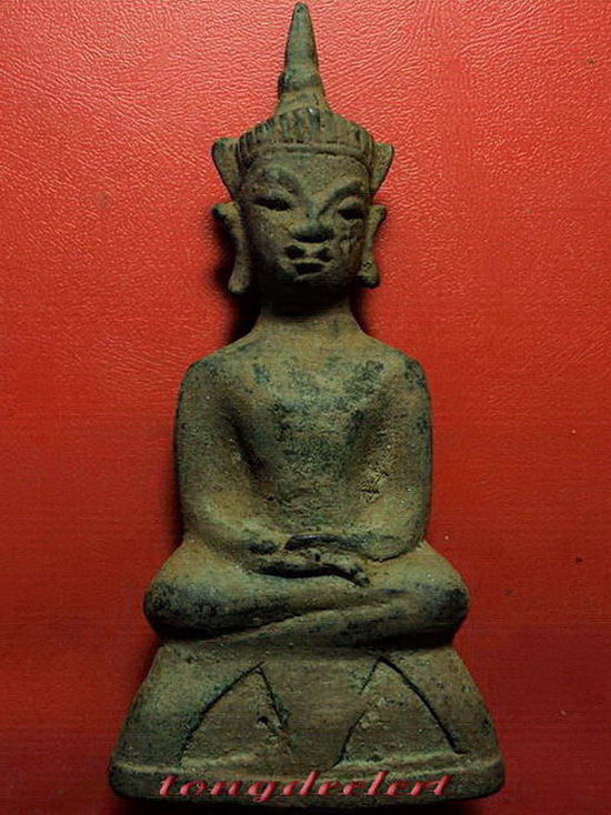 พระชัยสมัยอยุธยา ทรงเทริด สวยสมบูรณ์มากค่ะ