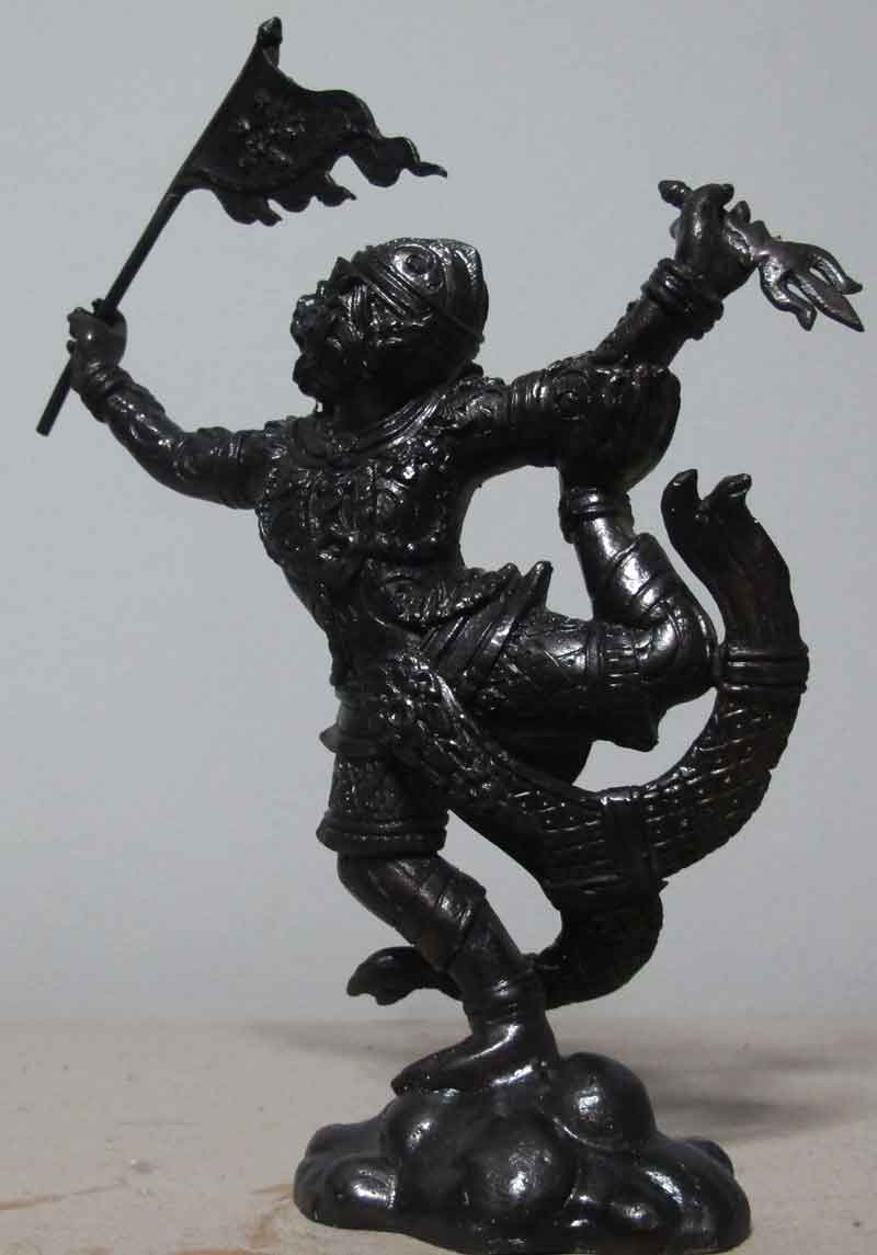 หนุมานเชิญธง หลวงพ่อเพี้ยน วัดเกริ่นกฐิน จ.ลพบุรี งานกฐินปี 2559