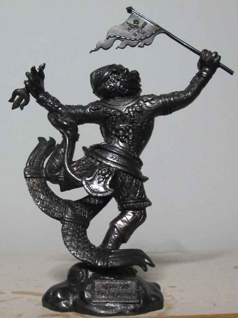 หนุมานเชิญธง หลวงพ่อเพี้ยน วัดเกริ่นกฐิน จ.ลพบุรี งานกฐินปี 2559