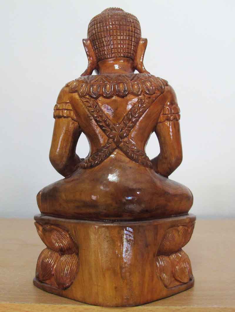 พระพุทธรูป ไม้หอม แกะสลัก 