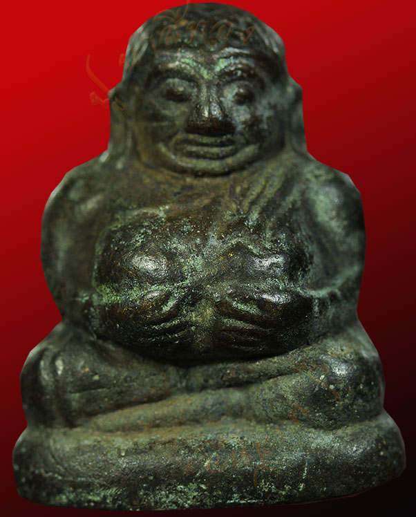  หลวงพ่อเงิน วัดบางคลาน พิมพ์พระสังกัจจายน์เศียรโต ออกจากกรุวัดขวาง อ.โพทะเล จ.พิจิตร ๑ 