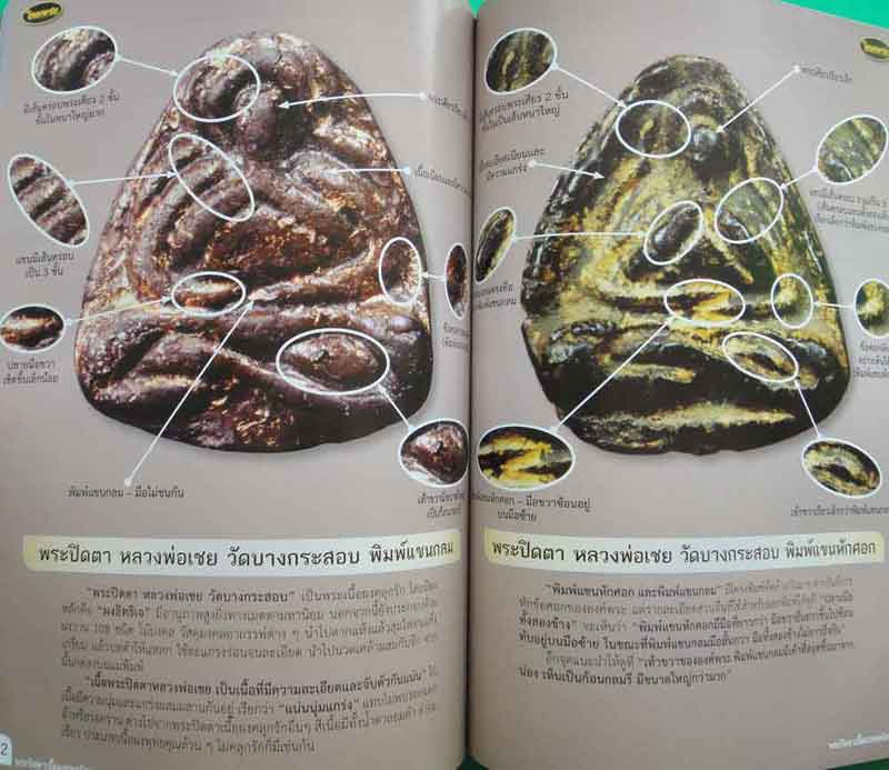 หนังสือ ไทยพระ ตำราศึกษาพระปิดตาเนื้อผงมหามงคล