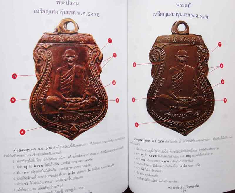 หนังสือประวัติและการศึกษาวัตถุมงคลยอดนิยมหลวงพ่อเดิม วัดหนองโพ จังหวัดนครสวรรค์