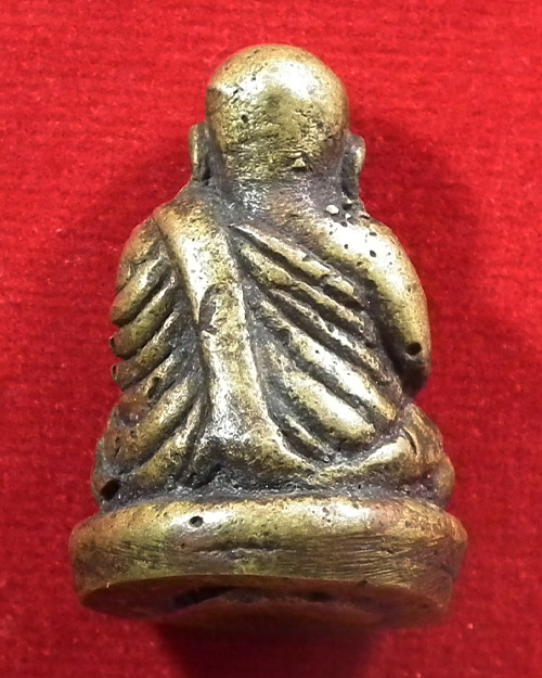 รูปหล่อหลวงพ่อ เงิน เนื้อทองผสม ไม่ทราบที่