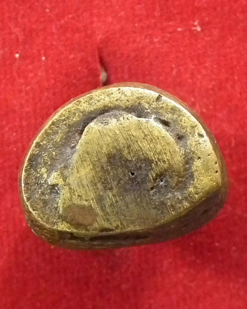 รูปหล่อหลวงพ่อ เงิน เนื้อทองผสม ไม่ทราบที่