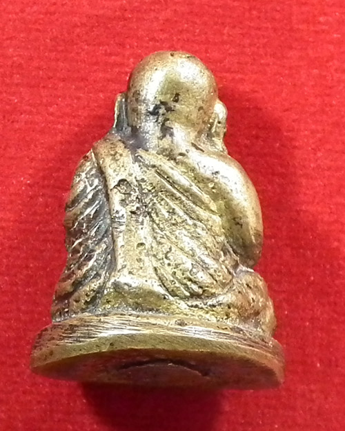 รูปหล่อหลวงพ่อ เงิน เนื้อทองผสม ไม่ทราบที่