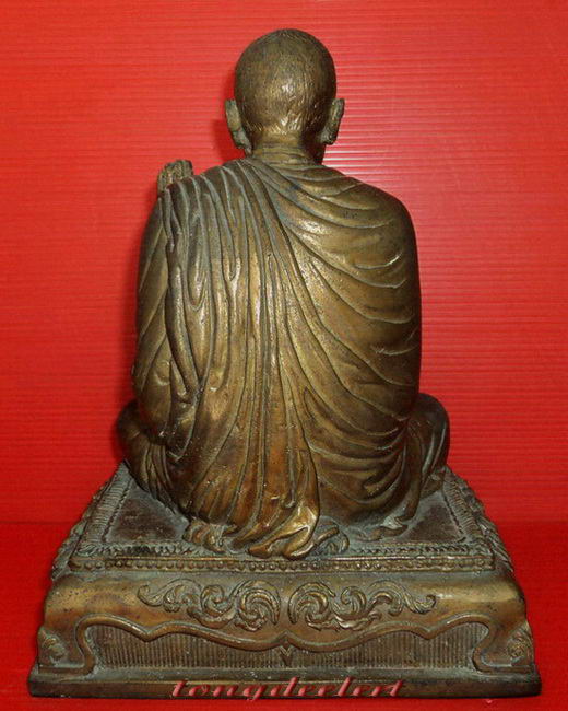 รูปหล่อบูชาหลวงพ่อแช่ม วัดตาก้อง จ.นครปฐม ขนาดหน้าตัก 5 นิ้ว