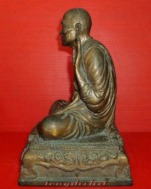 รูปหล่อบูชาหลวงพ่อแช่ม วัดตาก้อง จ.นครปฐม ขนาดหน้าตัก 5 นิ้ว