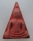 20 บาท พระผงนางพญาหลังรูปเหมือนหลวงปู่แผ้ว ปวโร วัดประชาราษฎร์บำรุง (วัดรางหมัน)