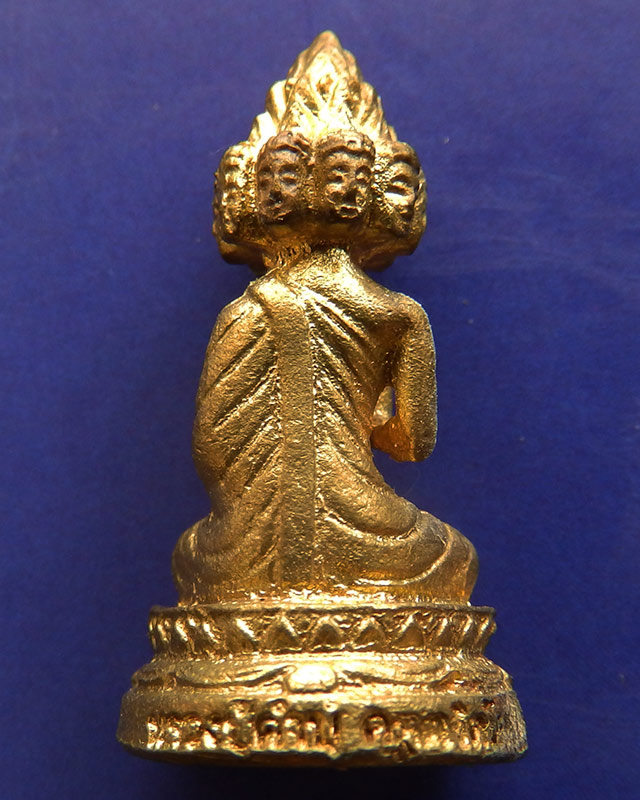 14.พระเศรษฐีนวโกฏิ เทพประทานทรัพย์ หลวงปู่คำบุ วัดกุดชมภู เนื้อทองทิพย์ ตอกโค้ด+เลข พร้อมกล่องเดิม