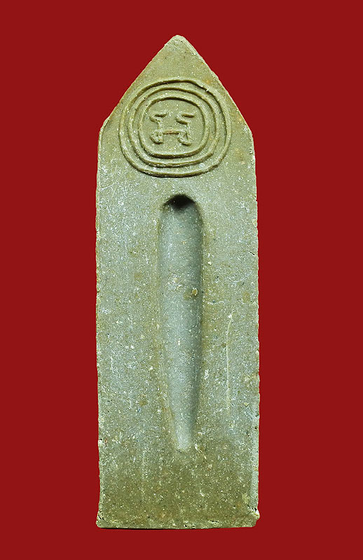 พระผงหลวงพ่อแดง วัดเขาบันไดอิฐ ออกวัดเทพธิดาราม ปี 2515 พิมพ์พระร่วง