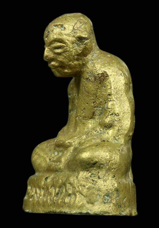 หล่อโบราณพ่อท่านคล้าย หลังคู้ ปี 03  สภาพสวยแชมช์