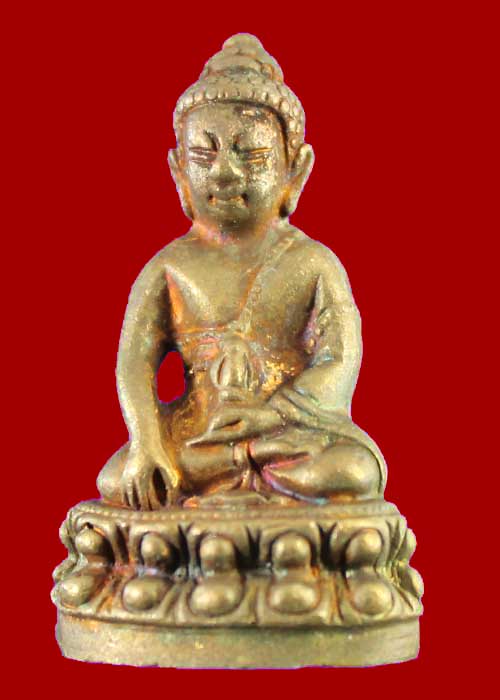 พระกริ่งขุมทรัพย์ หลวงพ่อชำนาญ วัดบางกุฎีทอง ปทุมธานี หมายเลข1592