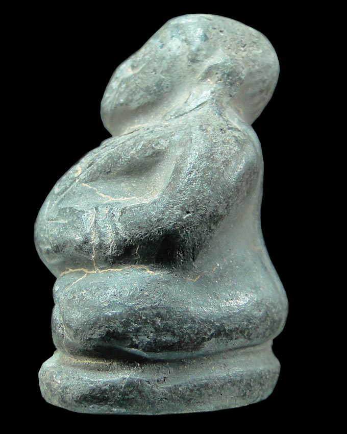 พระสังกัจจายน์เนื้อดิน หลวงพ่อกวย วัดโฆสิตาราม ชัยนาท