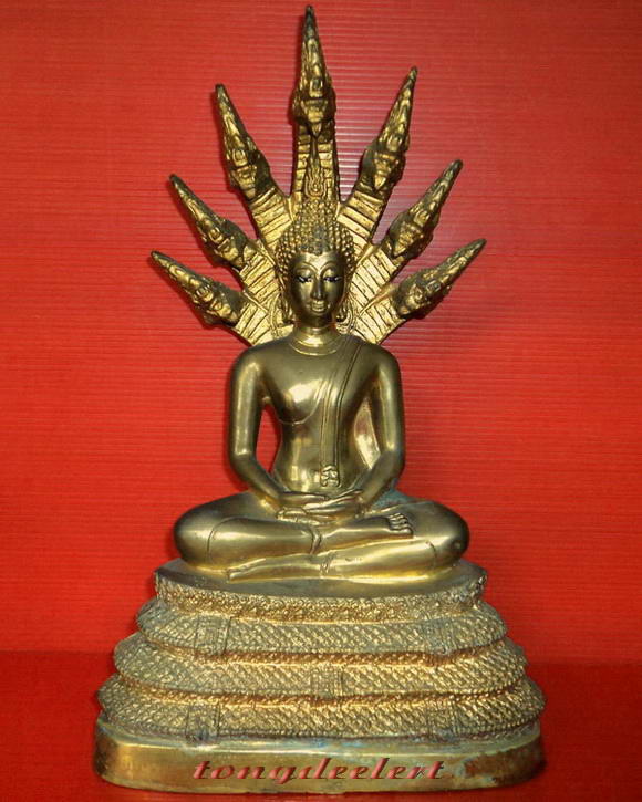 พระบูชาปางนาคปรก 7 เศียร (พระประจำวันเสาร์) หน้าตัก 5 นิ้วค่ะ