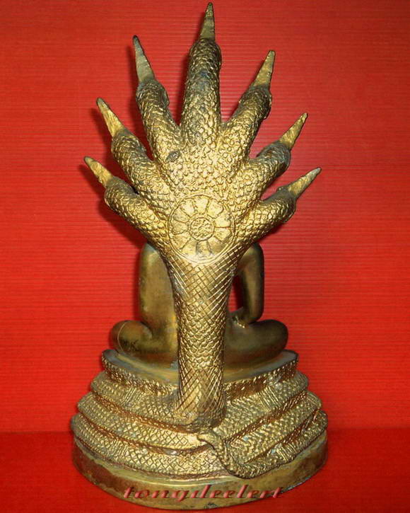 พระบูชาปางนาคปรก 7 เศียร (พระประจำวันเสาร์) หน้าตัก 5 นิ้วค่ะ