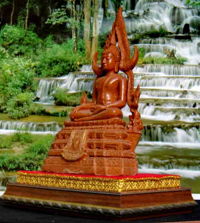 พระพุทธชินราช เนื้อกระเบื้องหลังคาโบสถ์ พุทธลักษณะสวยงามมากค่ะ ขนาดหน้าตัก 5 นิ้ว ความสูง 12 นิ้ว ฐา