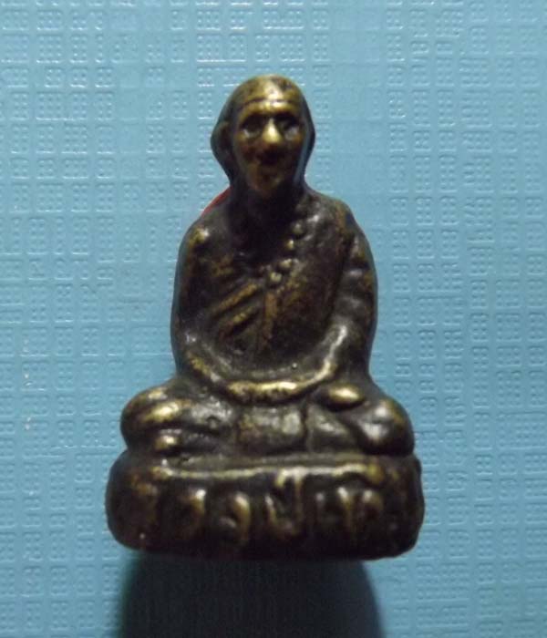 รูปหล่อหลวงพ่อเทียน วัดโบสถ์ ปี2514 จ.ปทุมธานี