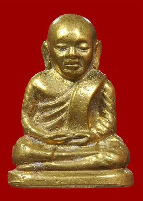 รูปหล่อหลวงพ่อเงิน วัดบางคลาน หลวงพ่อเปรื่องสร้าง(บล็อกวัด) ตอกโค๊ต ๑๕ 