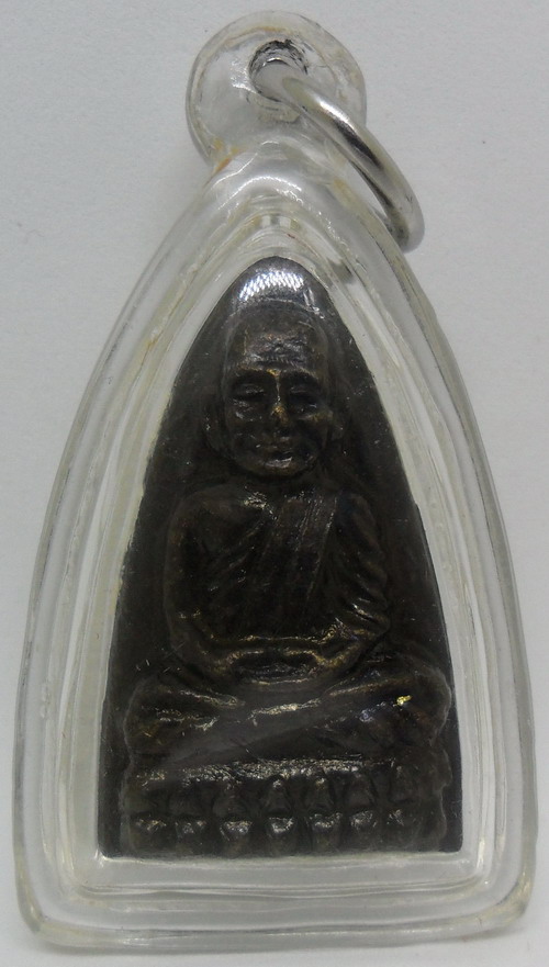 หลวงพ่อทวดวัดช้างให้ หลังหนังสือ ปี 2524 เนื้อโลหะ บล็อคนิยม