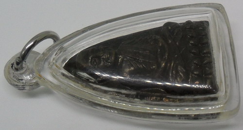 หลวงพ่อทวดวัดช้างให้ หลังหนังสือ ปี 2524 เนื้อโลหะ บล็อคนิยม