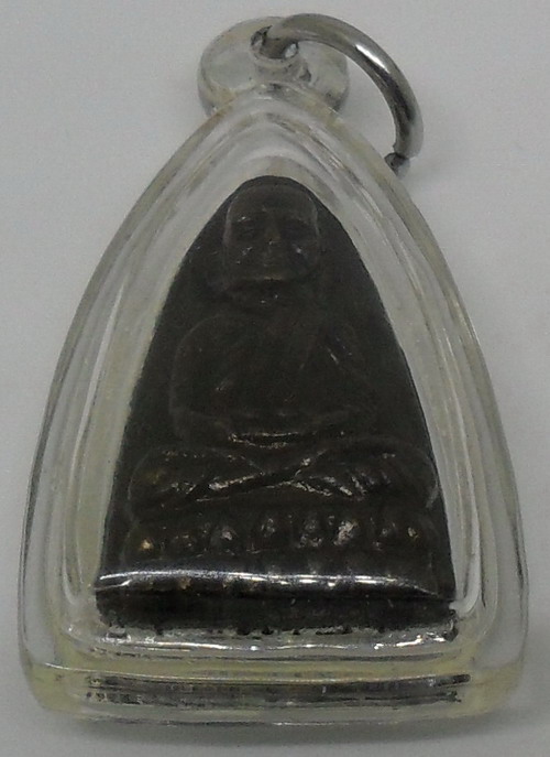 หลวงพ่อทวดวัดช้างให้ หลังหนังสือ ปี 2524 เนื้อโลหะ บล็อคนิยม