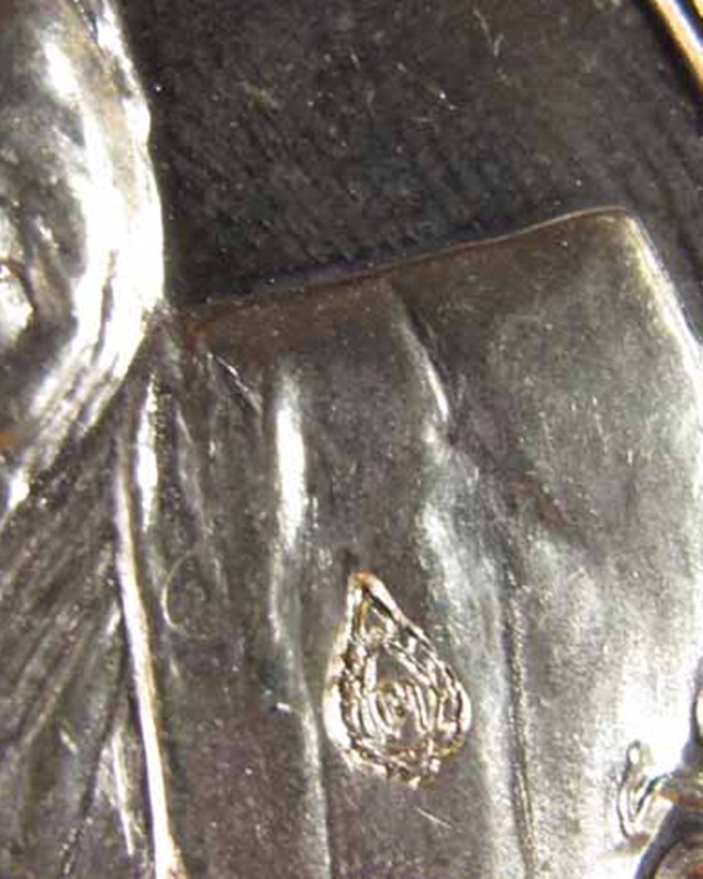 เหรียญ รุ่นเลื่อนสมณศักดิ์ หลวงพ่อ ตัด วัดชายนา จ.เพชรบุรี ปี 2551 เนื้อทองแดง ตอกโค๊ต และหมายเลข