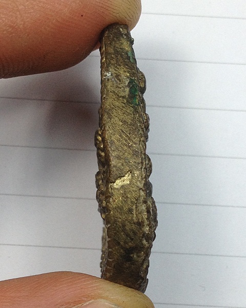 เหรียญหล่ออรุณเทพบุตรหลังพระเจ้าห้าพระองค์ หลวงพ่อเจ๊ก วัดเขาแกงตะวันตก จ.พัทลุง