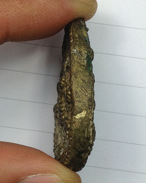 เหรียญหล่ออรุณเทพบุตรหลังพระเจ้าห้าพระองค์ หลวงพ่อเจ๊ก วัดเขาแกงตะวันตก จ.พัทลุง