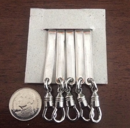 +++แหนบ สแตนเลส พร้อม ก้ามปู 5 ตัว 350 บาท+++ของ ใหม่++