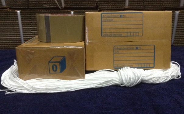 กล่อง พัสดู ขนาด 11*17*6 ซม  ( เบอร์ 0) 