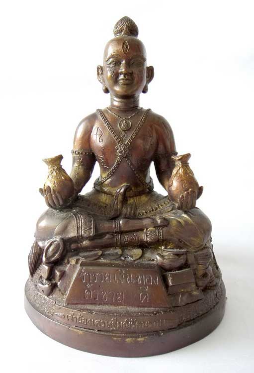 กุมารทอง รุ่นเศรษฐีเจ้าทรัพย์ กุมารเทพฤทธิ์ประสิทธิ์โชคโภค ขนาดบูชา 5 นิ้ว