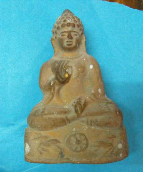 พระบูชาดินเผา ปางปฐมเทศนา