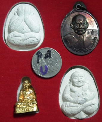 4 องค์ หลวงปู่ทิม วัดพระขาว