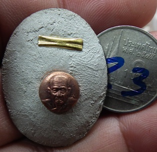 ''''''หลวงปู่ทวด พิมพ์กรรมการ วัดบวรนิเวศ ตะกรุดทองคำแท้ ปี40 หมาบเลข 122