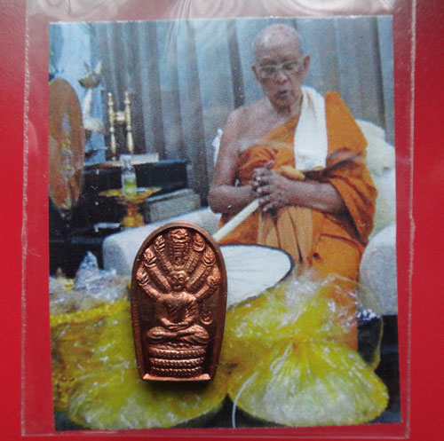 พระนาคปรก ครูบาเจ้าศรีวิไชย รุ่น เจริญพร หลวงปู่ทอง วัดพระธาตุจอมทอง จ.เชียงใหม่