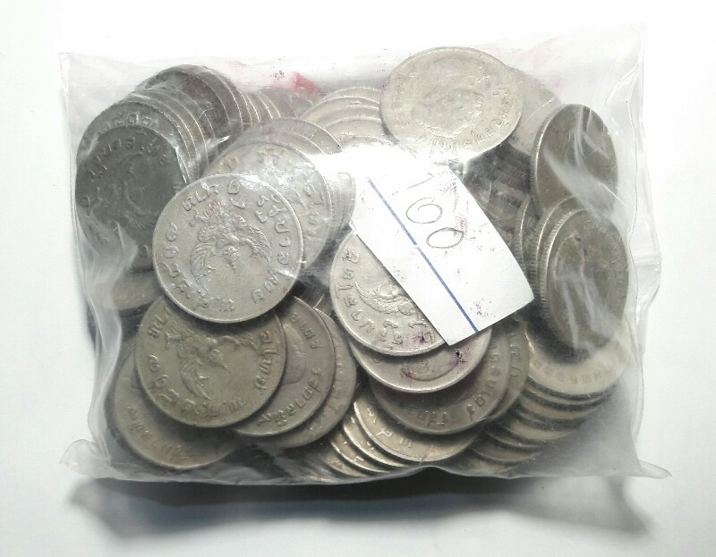 เคาะเดียว 100 เหรียญ ตราครุฑปี 2517