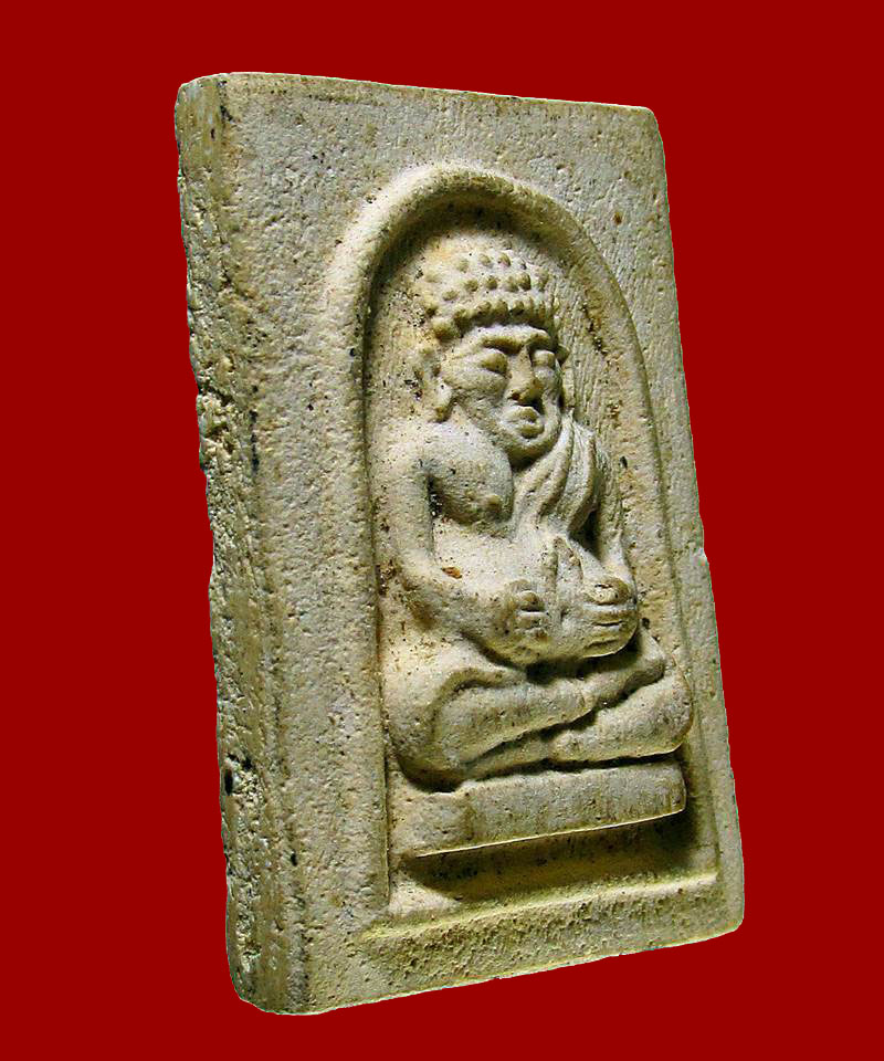 พระสังกัจจายน์ หลวงปู่จันทร์ เขมิโย วัดศรีเทพ ปี ๒๕๐๐ ผงโสฬสมหาพรม