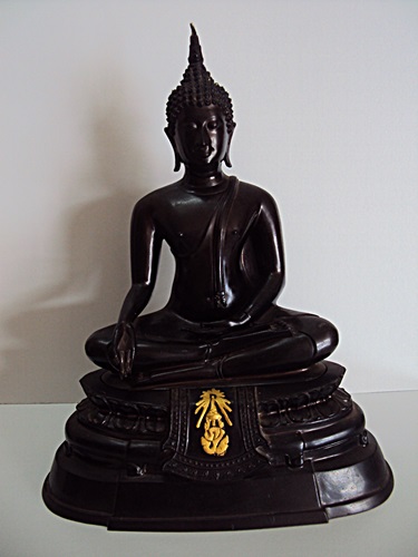 พระบูชากฐินต้น ภปร. วัดเทวสังฆาราม(วัดเหนือ) ปี 2506 ยุคเก่า