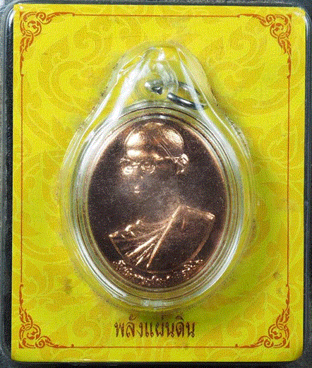 เหรียญพลังแผ่นดิน ทรงผนวช ครบ7รอบ84 พรรษา ปี 2554