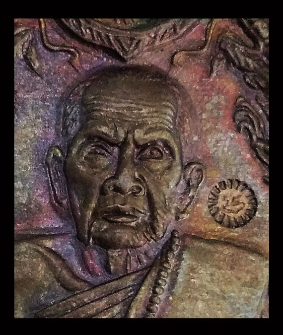 เหรียญมังกรคู่หลวงปู่หมุน รุ่นเสาร์ห้ามหาเศรษฐี ปี43 เนื้อทองแดง โค๊ตเต็ม เกียวเชือกเต็ม ผิวรุ้งๆ