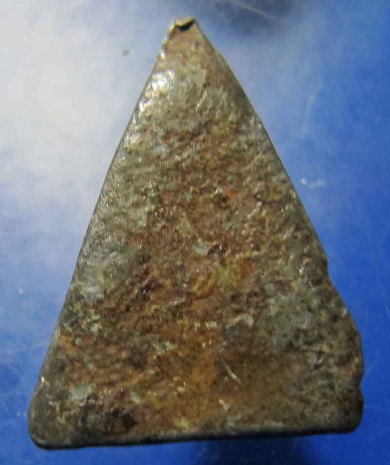 พระกำแพงเนื้อชินเงิน เก่า ไม่ทราบที่