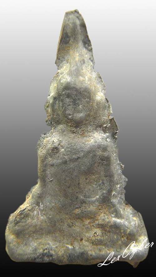 พระยอดธง เนื้อชินเงิน จ.สุโขทัย กรุเขาพนมเพลิง ติดรางวัลที่ 3 