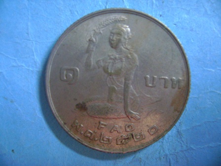 เหรียญ 1 บาท ในหลวงหลังแม่โพสพ ปี 20 