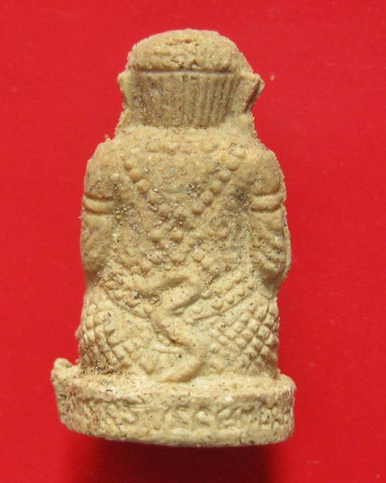 หนุมานชมภูนุช เนื้อผง ฐานกลม หลวงปู่หมุน ฐิตสีโล ออกวัดซับลำใย ปี 43