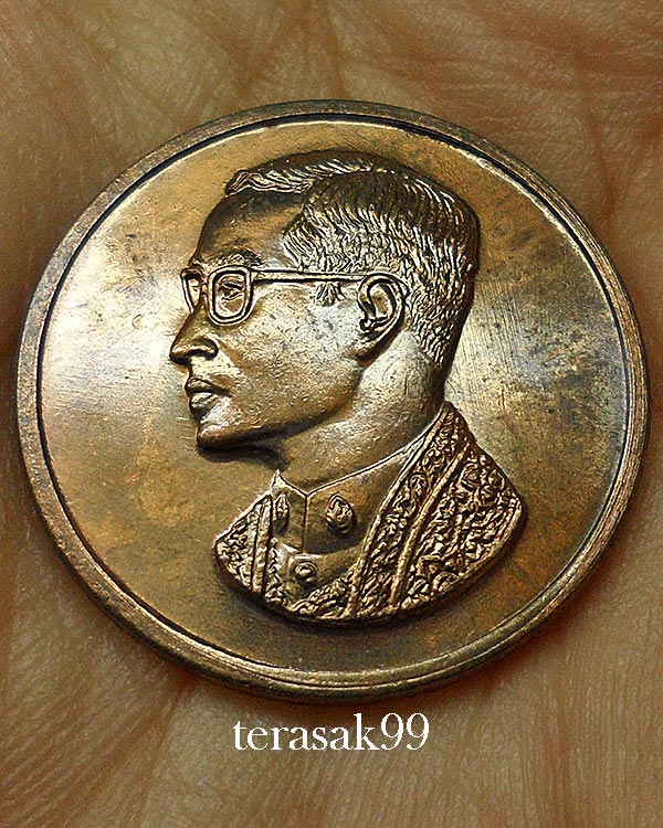 เหรียญคุ้มเกล้าในหลวง เนื้อนวะ ปี 2522 หลวงปู่โต๊ะ วัดประดู่ฉิมพลีร่วมปลุกเสก(9)