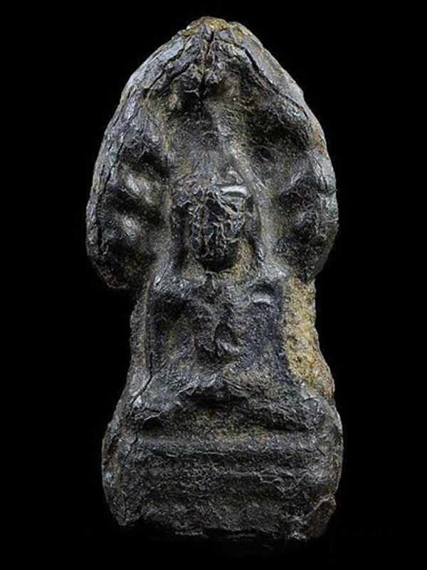 พระนาคปรกเนื้อชินเงิน กรุวัดพระศรี - วัดปืน จ.ลพบุรี