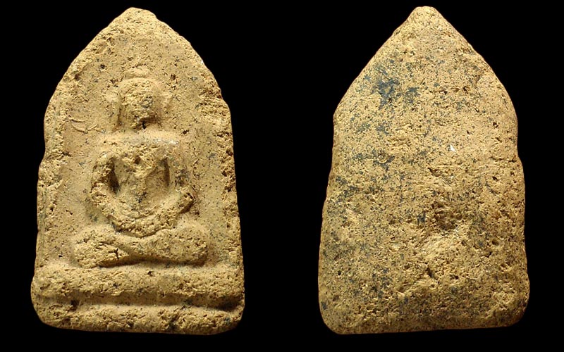 พระกลีบบัว กรุวัดบางสะแก ธนบุรี เนื้อดิน สวยๆ